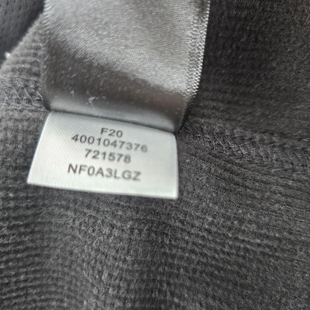 The North Face Windwall Fleece Vest Men's L Heather Gray Ports America Logo Poly